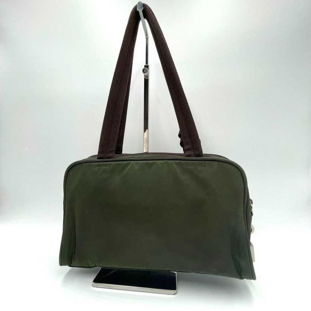 PRADA Tessuto Nylon Shoulder Bag Khaki - image 2