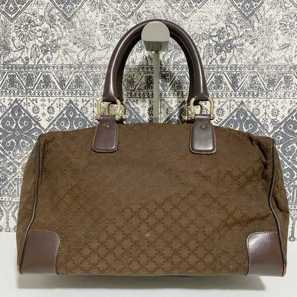 【Good Condition】CELINE Vintage Macadam Pattern Ha… - image 2