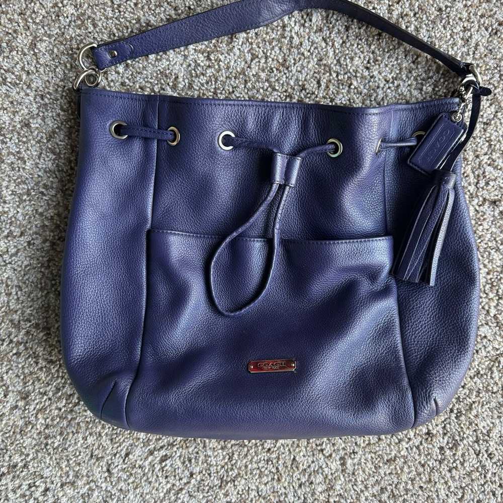 Coach Avery Drawstring Hobo Bag - image 1