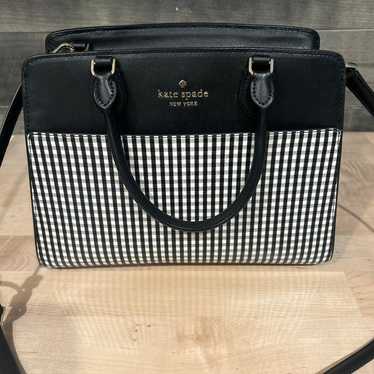 Kate Spade Jazzy Gingham Printed Madison Medium S… - image 1