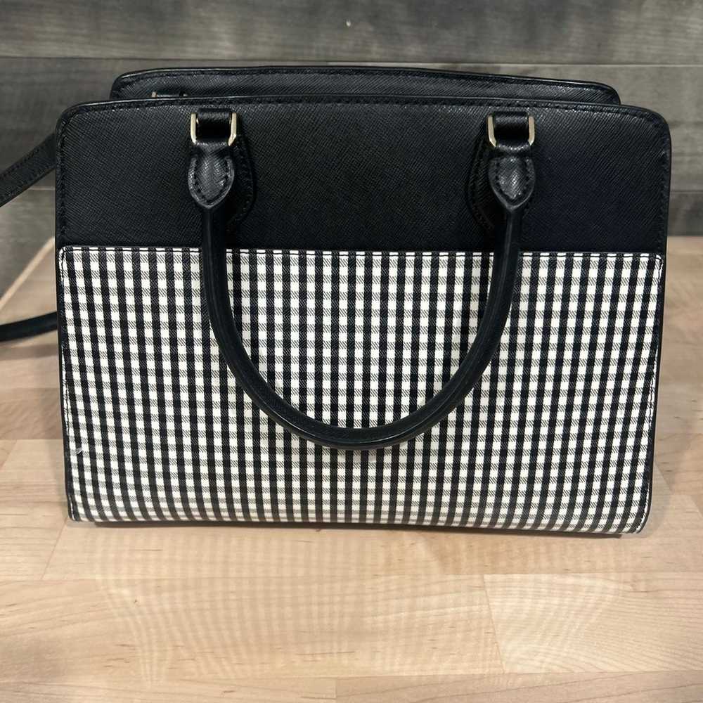 Kate Spade Jazzy Gingham Printed Madison Medium S… - image 3