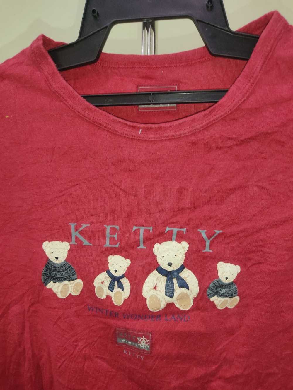 Japanese Brand Ketty Bear Red Tee - image 3