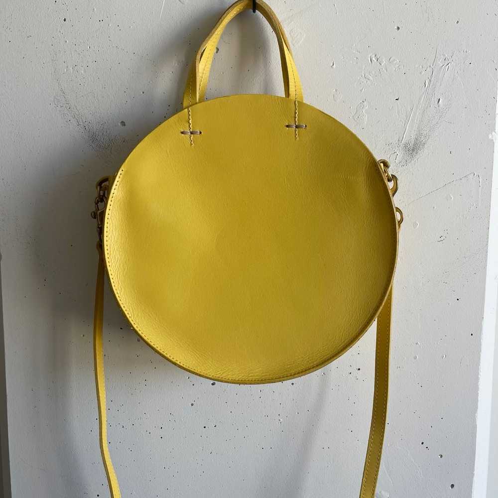 Clare V Petit Alistair Leather Circular Crossbody… - image 3