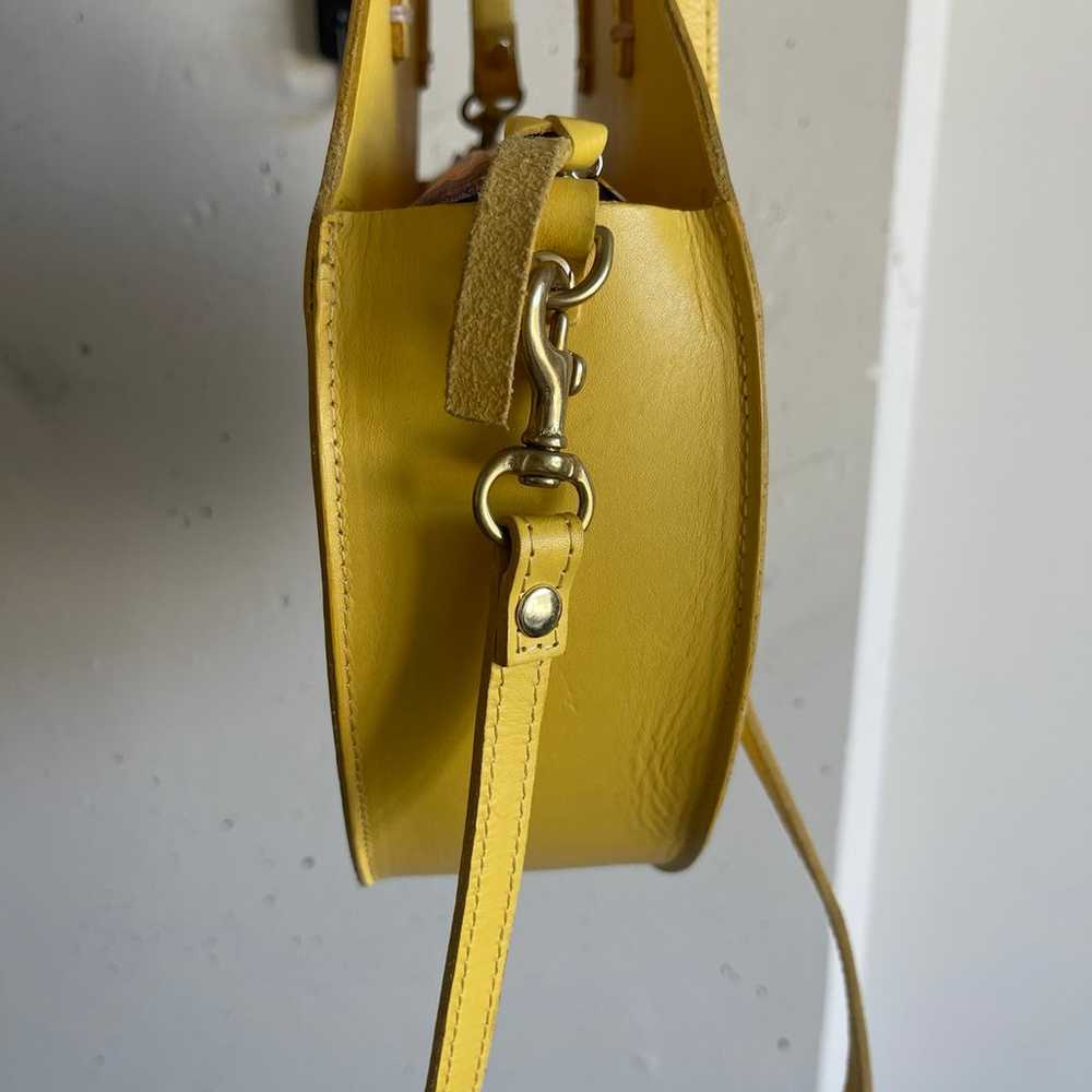 Clare V Petit Alistair Leather Circular Crossbody… - image 6