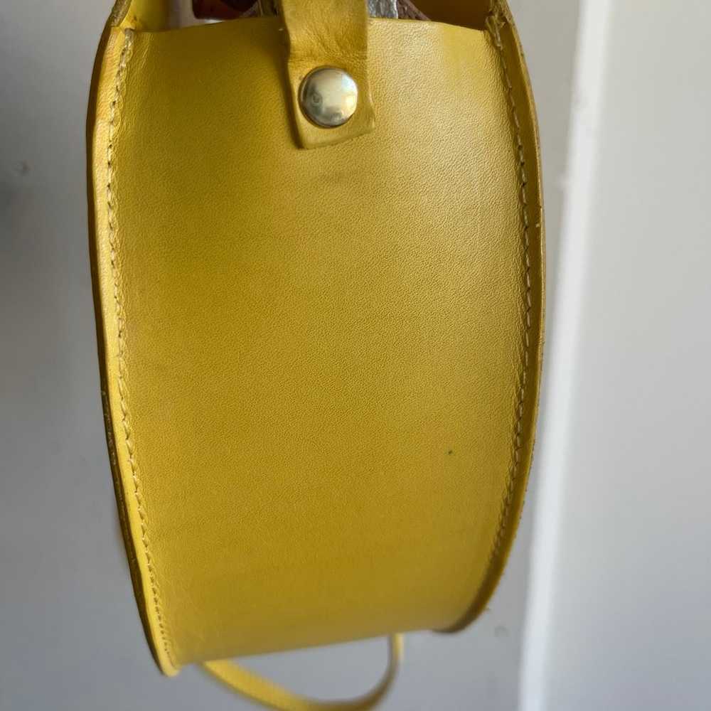 Clare V Petit Alistair Leather Circular Crossbody… - image 7