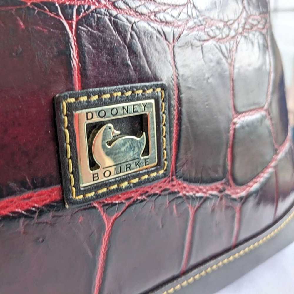 Vintage Y2K DOONEY & BOURKE Lim Ed Croco Collecti… - image 2