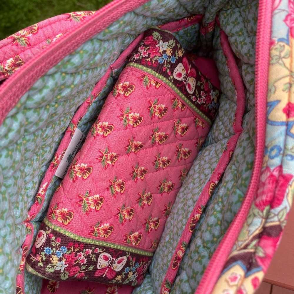 Vera Bradley pink pansy set - image 2