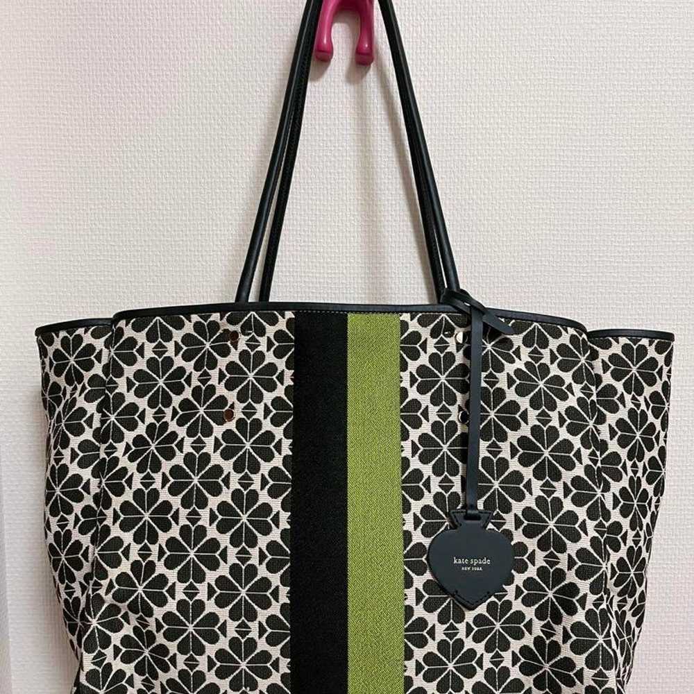 Kate Spade tote bag, floral jacquard. - image 1