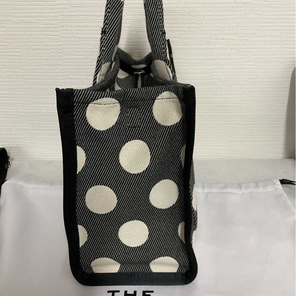 MARC JACOBS THE TOTE BAG Black and White Polka Do… - image 2