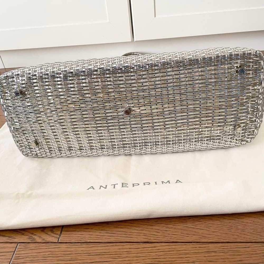 【Anteprima】 Intreccio Large Silver Tote Bag Guara… - image 5