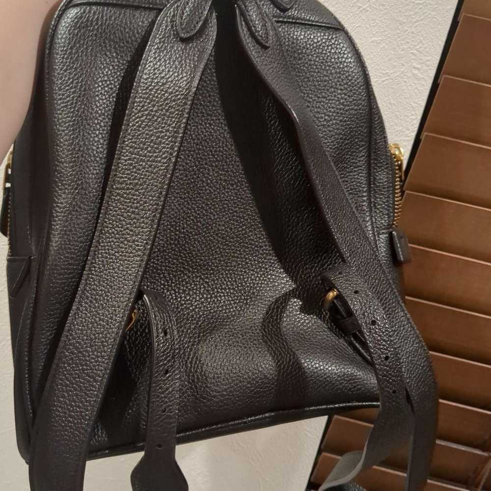 COACH Backpack Black Compact Small Leather - image 10