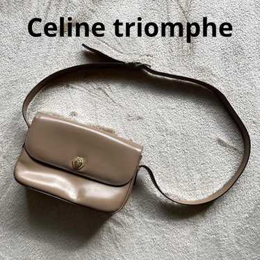 Celine Triomphe Old Celine Shoulder Bag - image 1