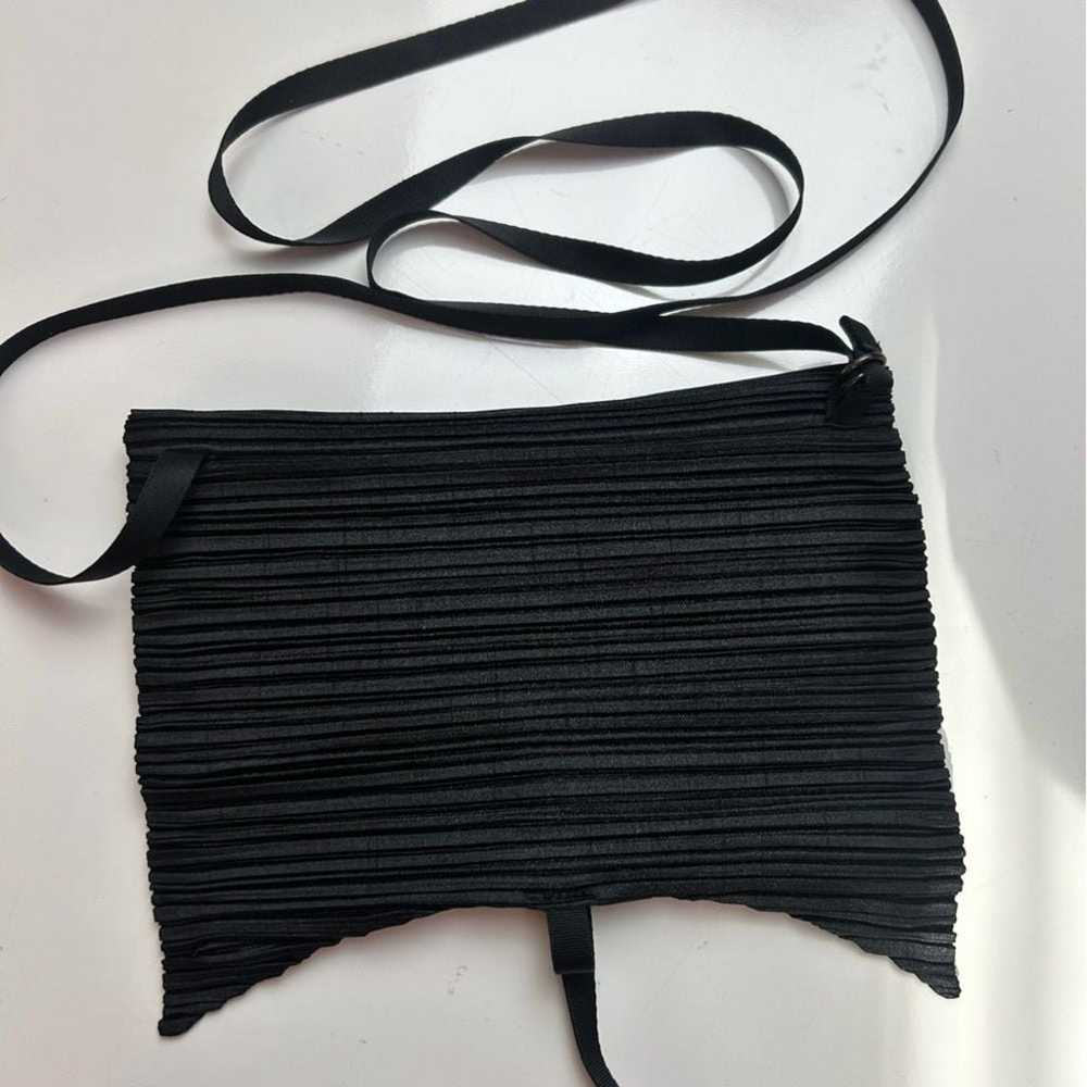 Issey Miyake Pleats Please black Shoulder Bag - image 3