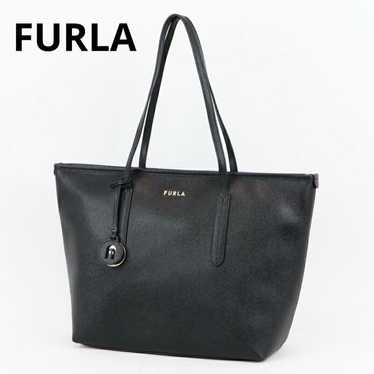 FURLA Tote Bag Leather Black