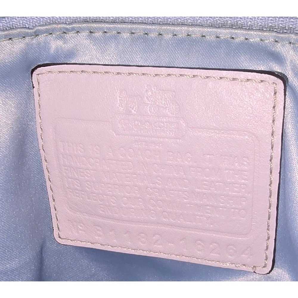 Coach Madison Sophia Bag Gathered Pearl Grey Leat… - image 8