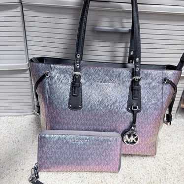 Michael Kors Iridescent Purse & Wallet