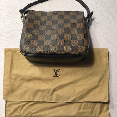 LOUIS VUITTON Damier Trousse Makeup Pouch Mini Bag