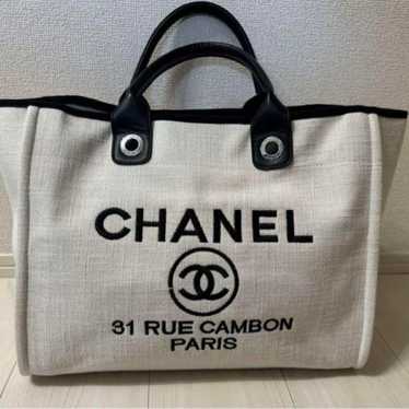 CHANEL Canvas Tote