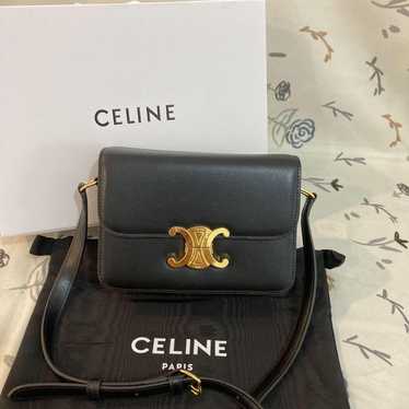 CELINE Triomphe Shoulder Bag