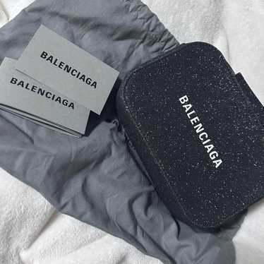 BALENCIAGA Everyday Glitter Camera Bag