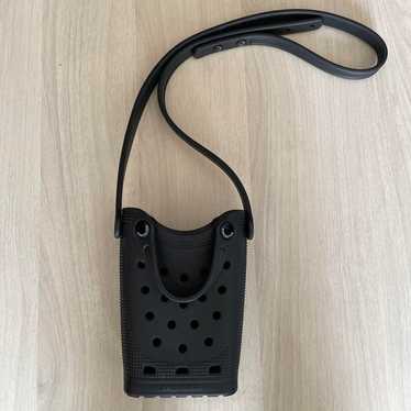 Balenciaga Crocs Phone Shoulder Black