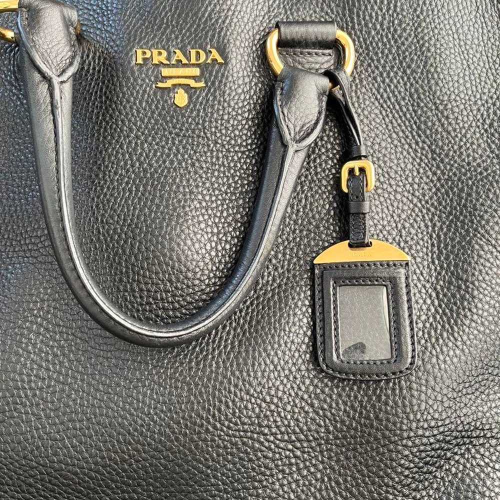 PRADA Black Tote Bag 2WAY - image 2