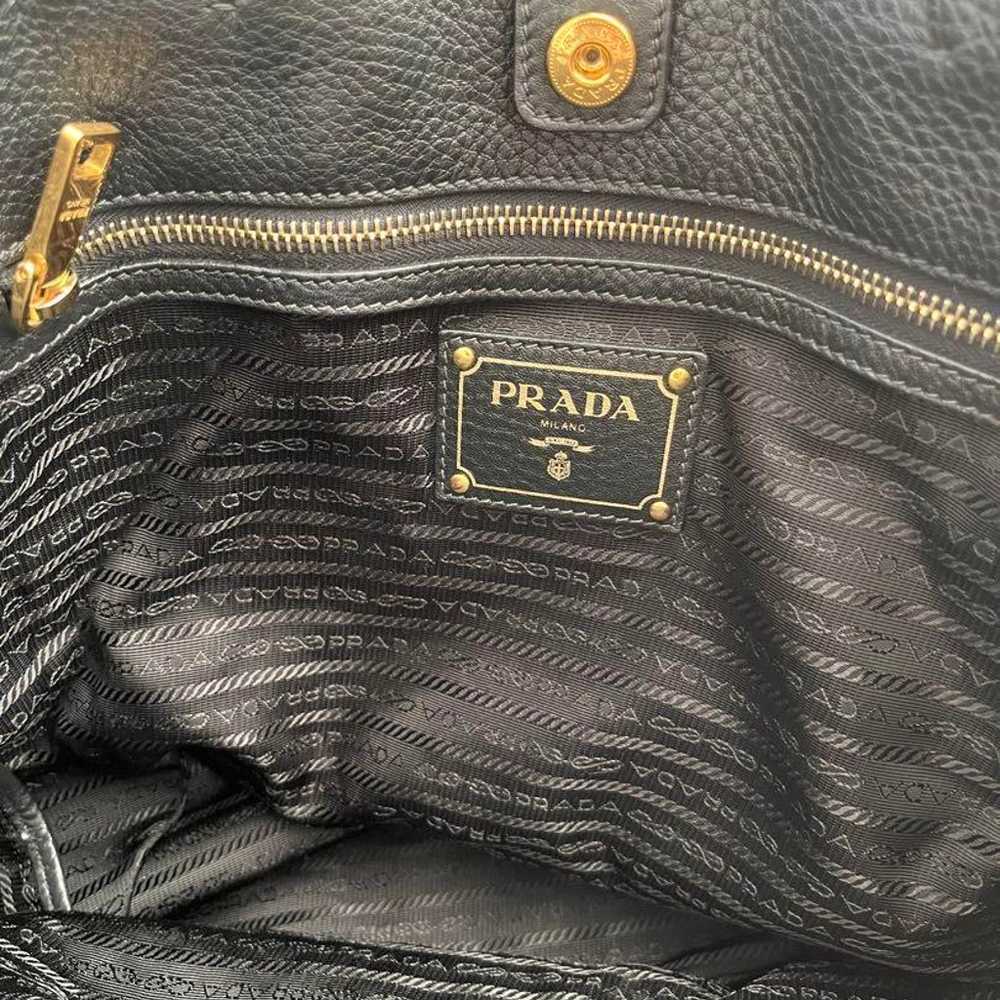 PRADA Black Tote Bag 2WAY - image 4