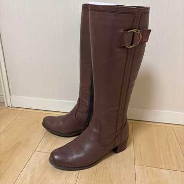 Long boots, size M, wide width. - image 1