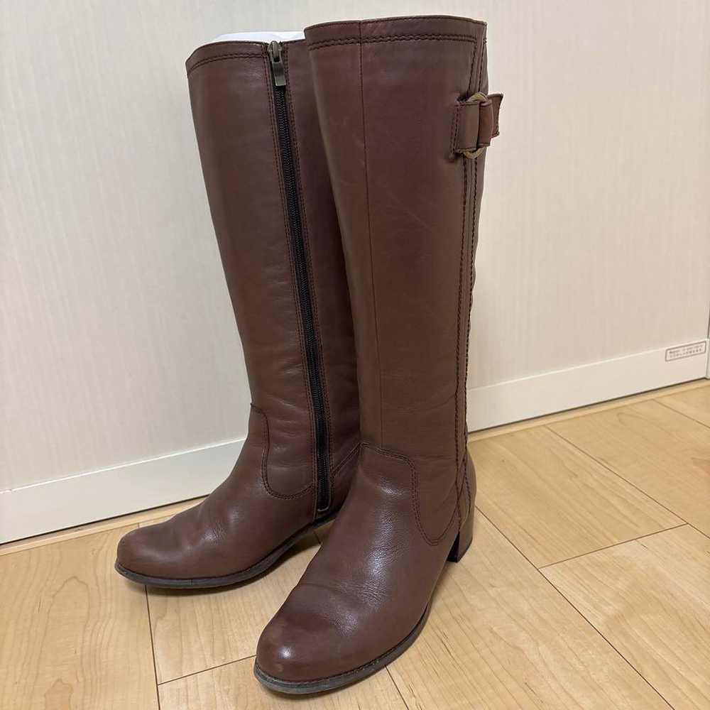 Long boots, size M, wide width. - image 2