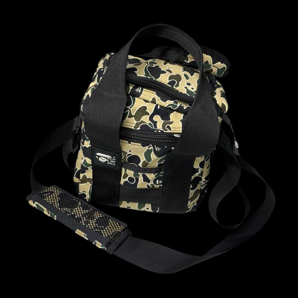 Bape OG Psyche Camo Shoulder Bag (Yellow) - image 1