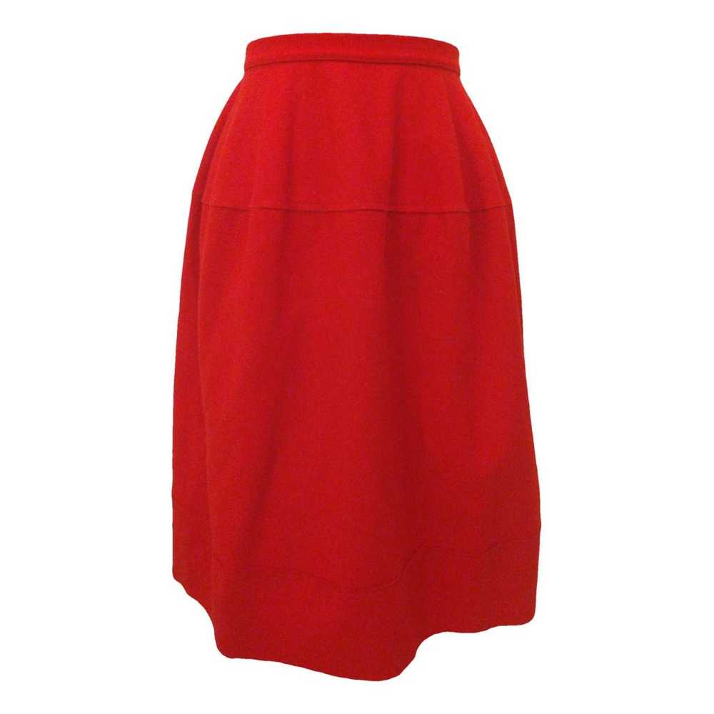 Walter Van Beirendonck Wool mid-length skirt - image 1