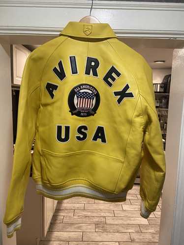 Avirex × Avirex Varsity Jacket Avirex Icon Leather