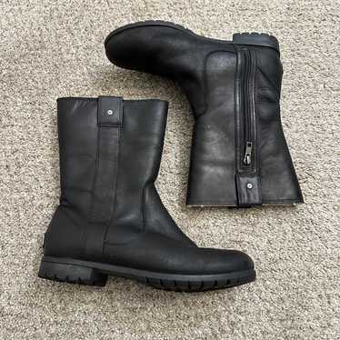 Ugg Black Leather Boots