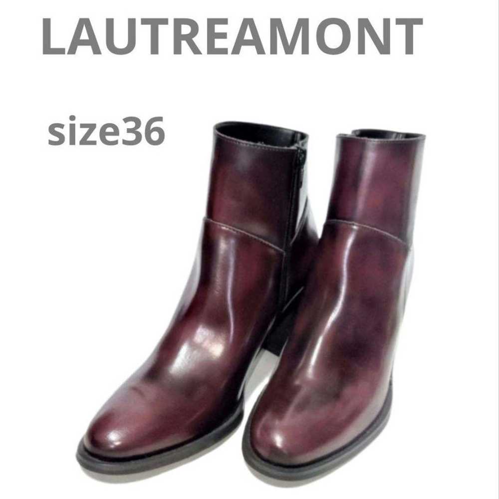 【Like New】LAUTREAMONT★Short Boots★Side Zipper★Siz… - image 1