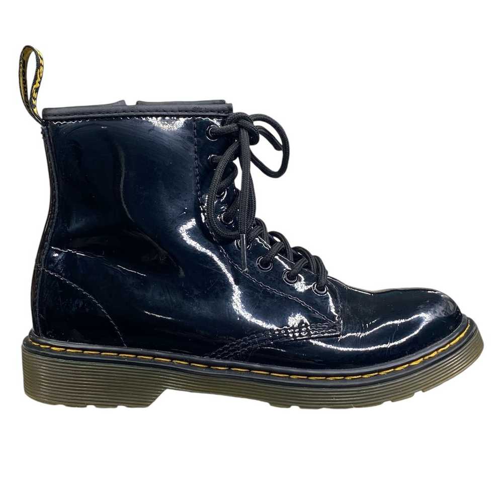 Dr . Martens Unisex 1460J Black Patent Leather Co… - image 1