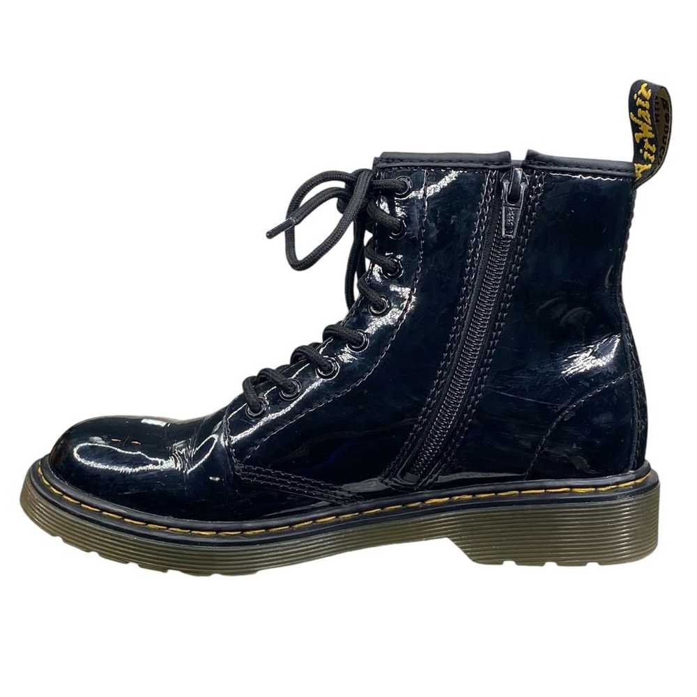 Dr . Martens Unisex 1460J Black Patent Leather Co… - image 2