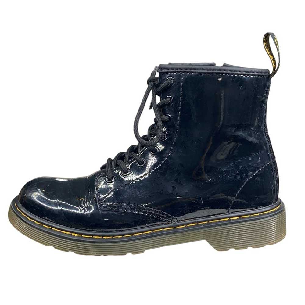 Dr . Martens Unisex 1460J Black Patent Leather Co… - image 3