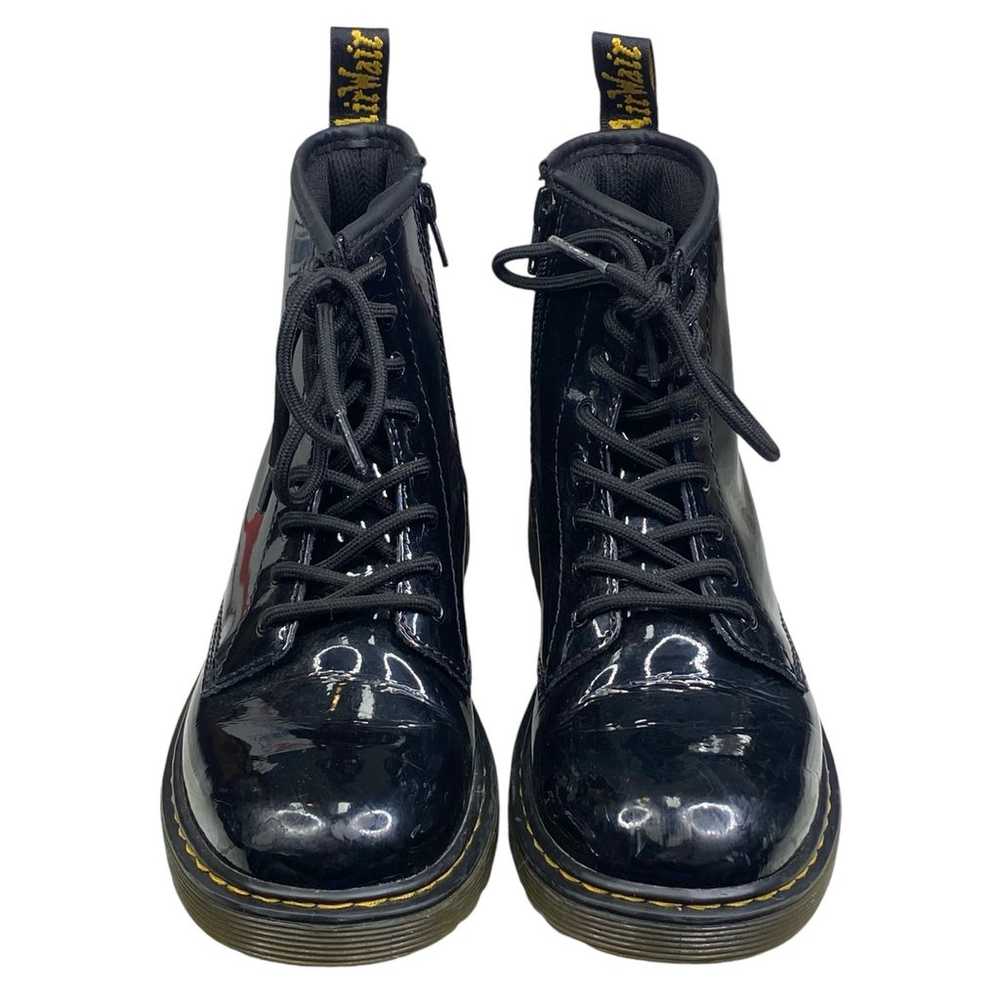 Dr . Martens Unisex 1460J Black Patent Leather Co… - image 7