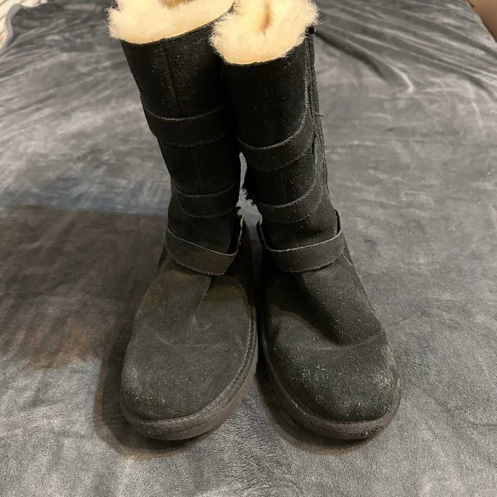 UGG Australia Maddi Black Tall Boots Youth/Women'… - image 3