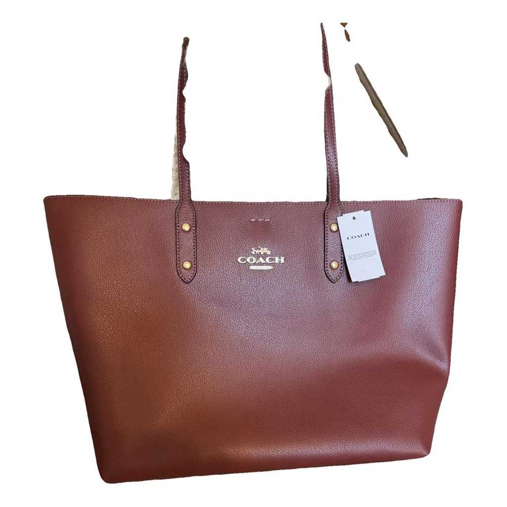 Coach Leather tote - image 1