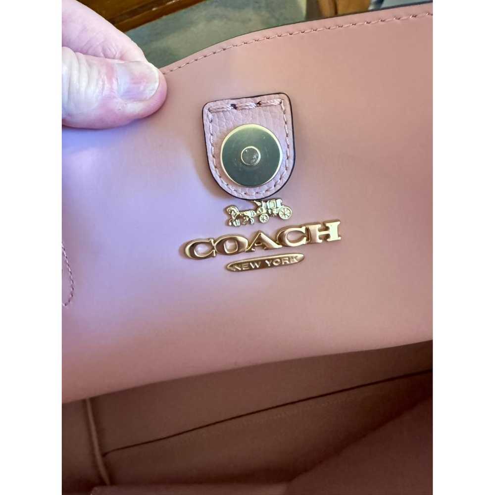 Coach Leather tote - image 8