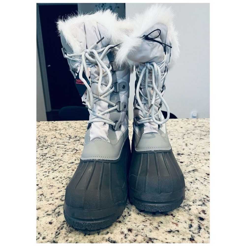 My Soft Womans Mid Calf Faux Fur Lined Insulated … - image 2