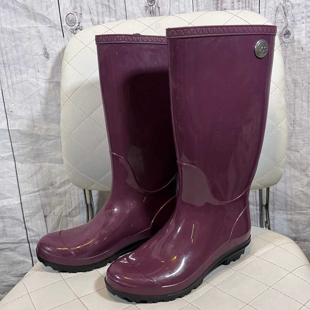 UGG Women's Shaye Rain Boots - Purple Size 6 - image 1