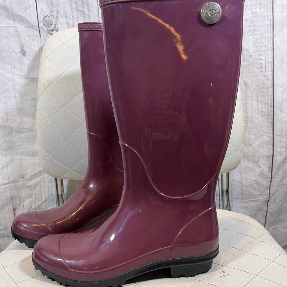 UGG Women's Shaye Rain Boots - Purple Size 6 - image 2