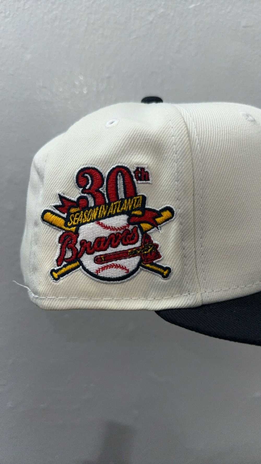 New Era New Era 59fifty White Atlanta Braves Fitt… - image 2