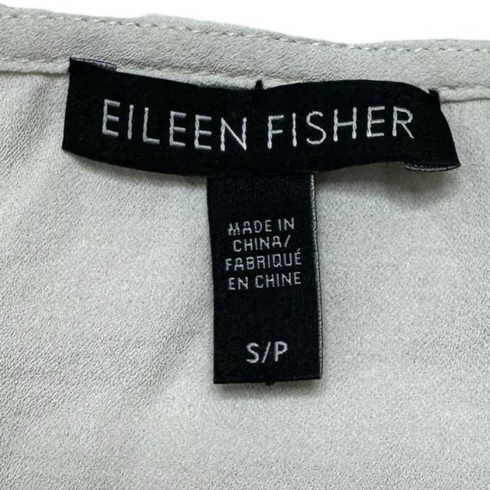 Eileen Fisher EILEEN FISHER Silk Georgette Crepe … - image 6