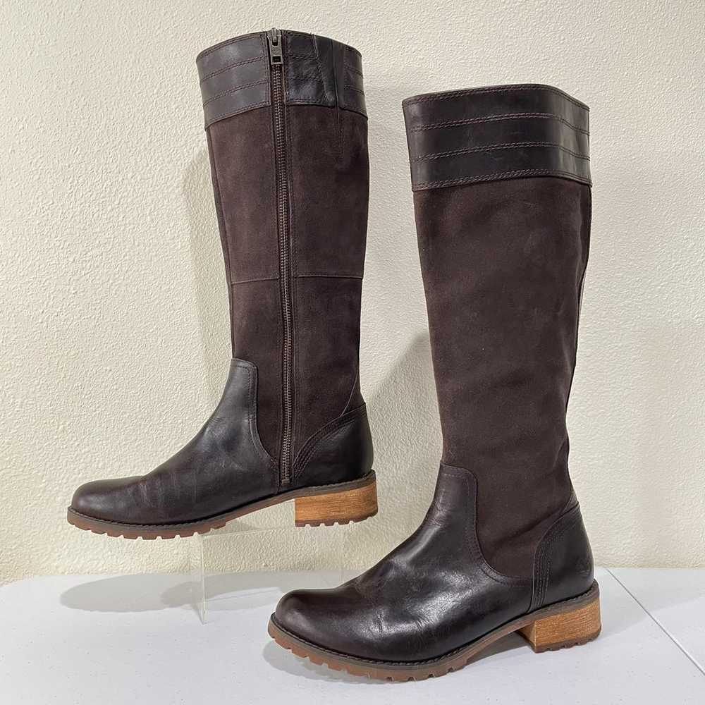 Timberland Womens A12VU Bethel Heights Brown Leat… - image 2