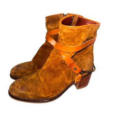 Sundance Ambleside Freebird style boots Brown Sued