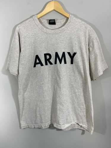 Military × Vintage Vintage ARMY Faded Distressed … - image 1