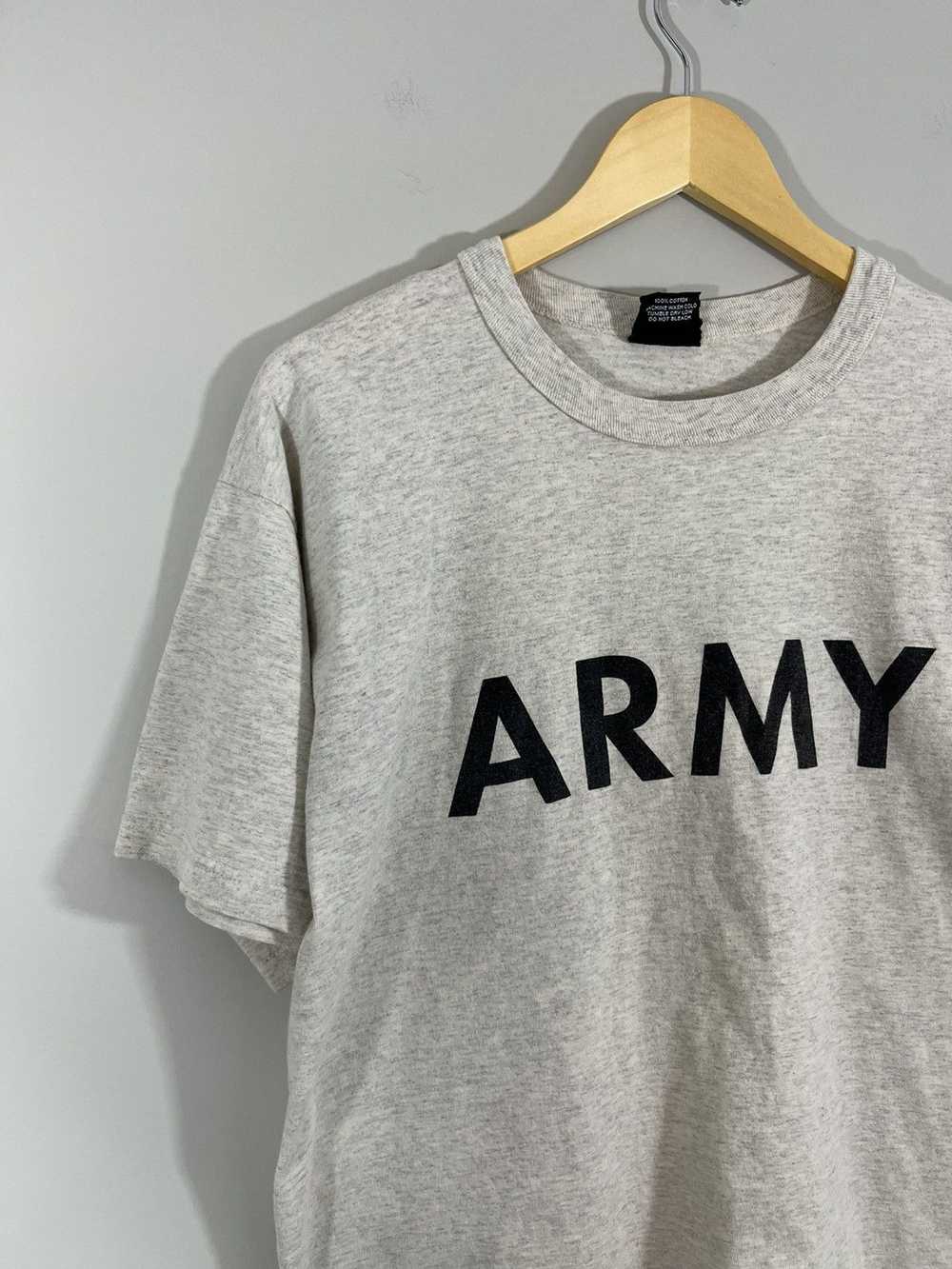 Military × Vintage Vintage ARMY Faded Distressed … - image 6